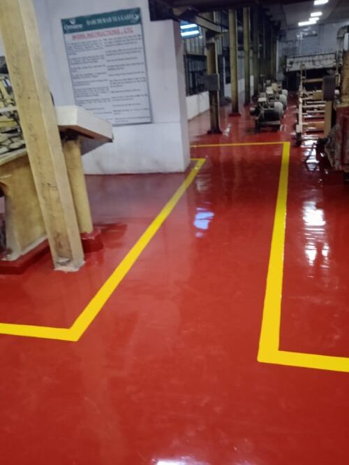 Industrial epoxy floor